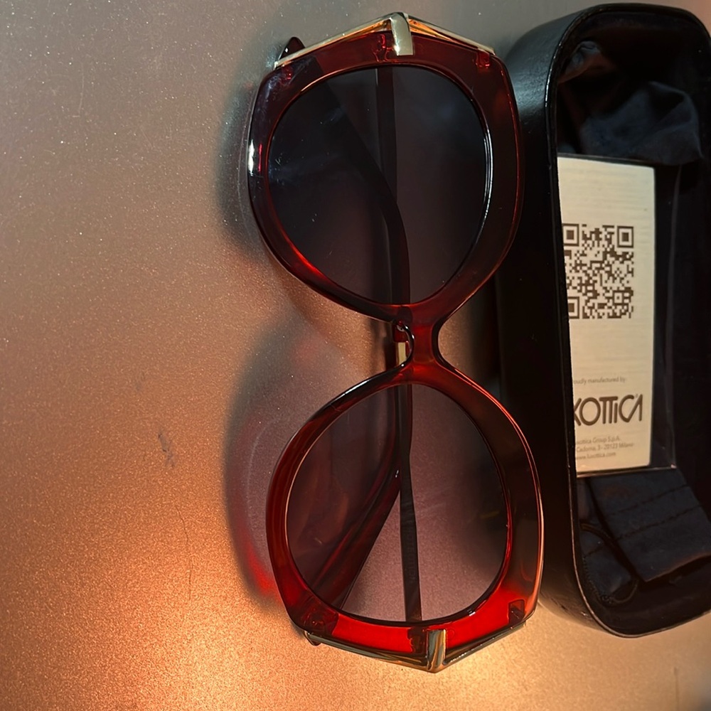 Red Coach Sunglasses